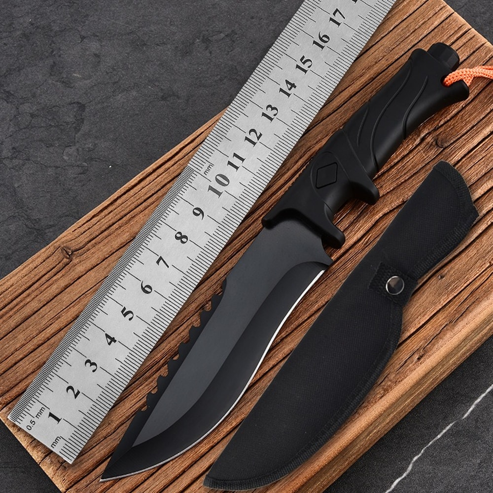 Tactical Outdoor Survival Knife Sharp Portable Fishing & Camping Knife