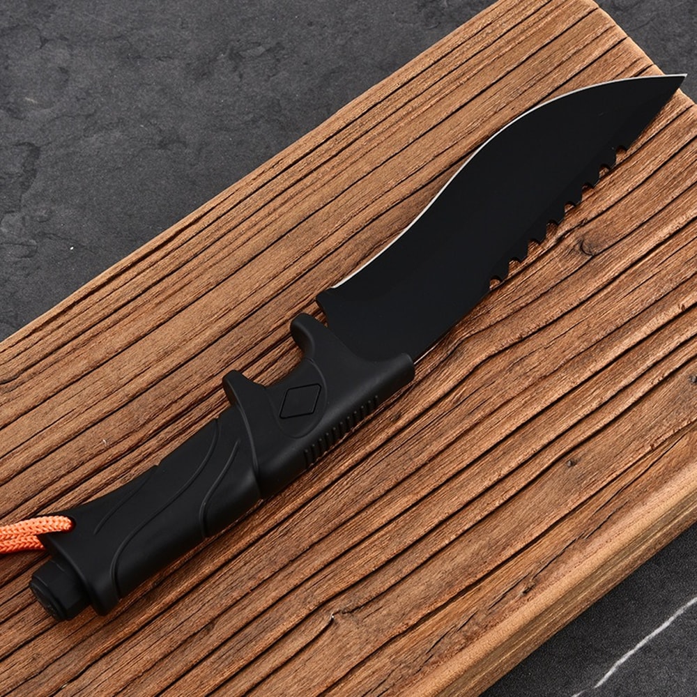 Tactical Outdoor Survival Knife Sharp Portable Fishing & Camping Knife