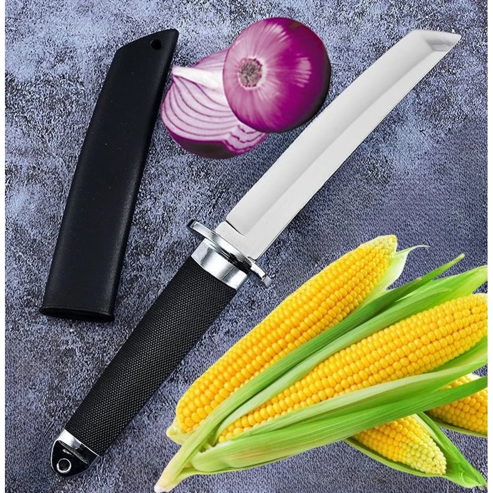Premium Japanese Survival Knife Outdoor Camping Straight Blade