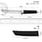 Premium Japanese Survival Knife Outdoor Camping Straight Blade