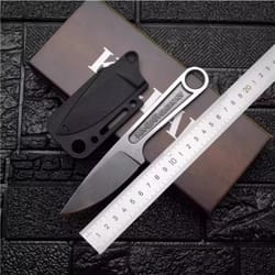 tactical outdoor survival knife with k sheath high hardness pocket knife