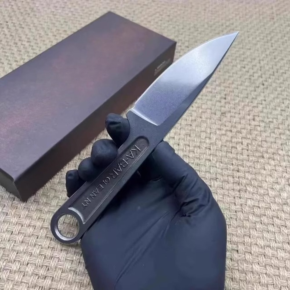 Tactical Outdoor Survival Knife With K Sheath High Hardness Pocket Knife 2