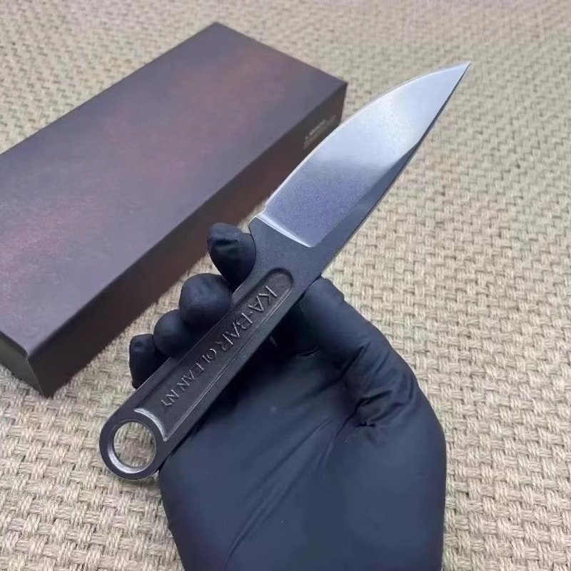 Tactical Outdoor Survival Knife With K Sheath High Hardness Pocket Knife 2