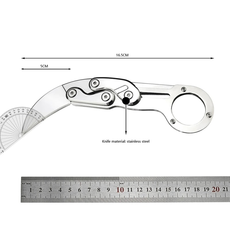 All Steel Tactical Claw Knife Multifunction Outdoor Tool