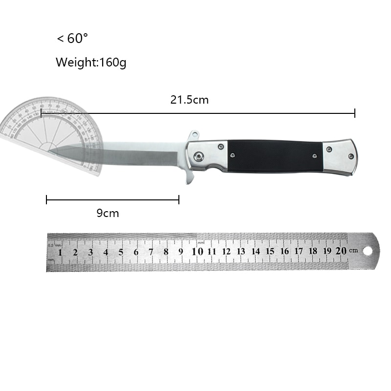 Tactical Folding Knife for Outdoor Survival & Self Defense