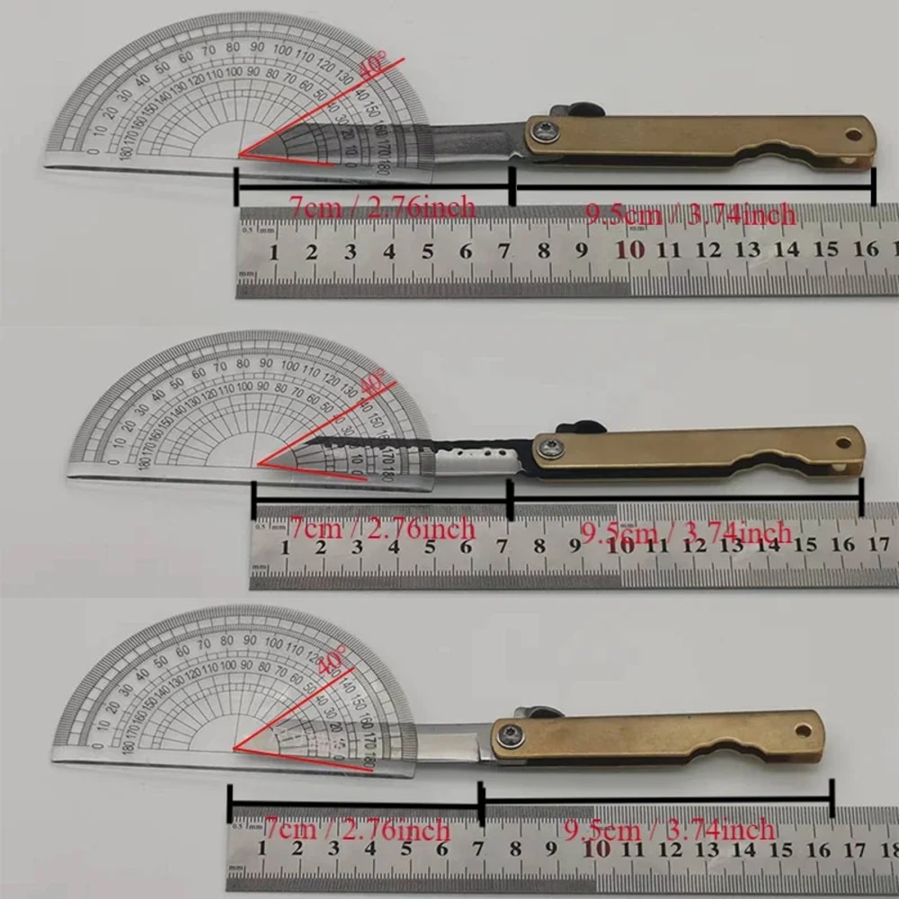 Premium Damascus Mini Tactical Folding Knife Compact Outdoor Knife for Self Defense & Fishing Utility