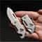 Mini Outdoor Folding Knife With Steel Portable Camping Survival Tool 0
