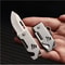 Mini Outdoor Folding Knife With Steel Portable Camping Survival Tool 0