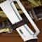 Premium Stainless Steel Vegetable Peeler With Ergonomic Wooden Handle 1