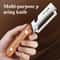 Premium Stainless Steel Vegetable Peeler With Ergonomic Wooden Handle 0