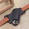 Premium Leather Knife Sheath with Belt Clip Pocket Knife Holder for Camping