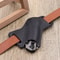 Premium Leather Knife Sheath with Belt Clip Pocket Knife Holder for Camping