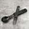 Portable Camping Utensil Set With Stainless Steel Multi Tool Knife And Emergency Whistle 0