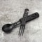 Portable Camping Utensil Set With Stainless Steel Multi Tool Knife And Emergency Whistle 0