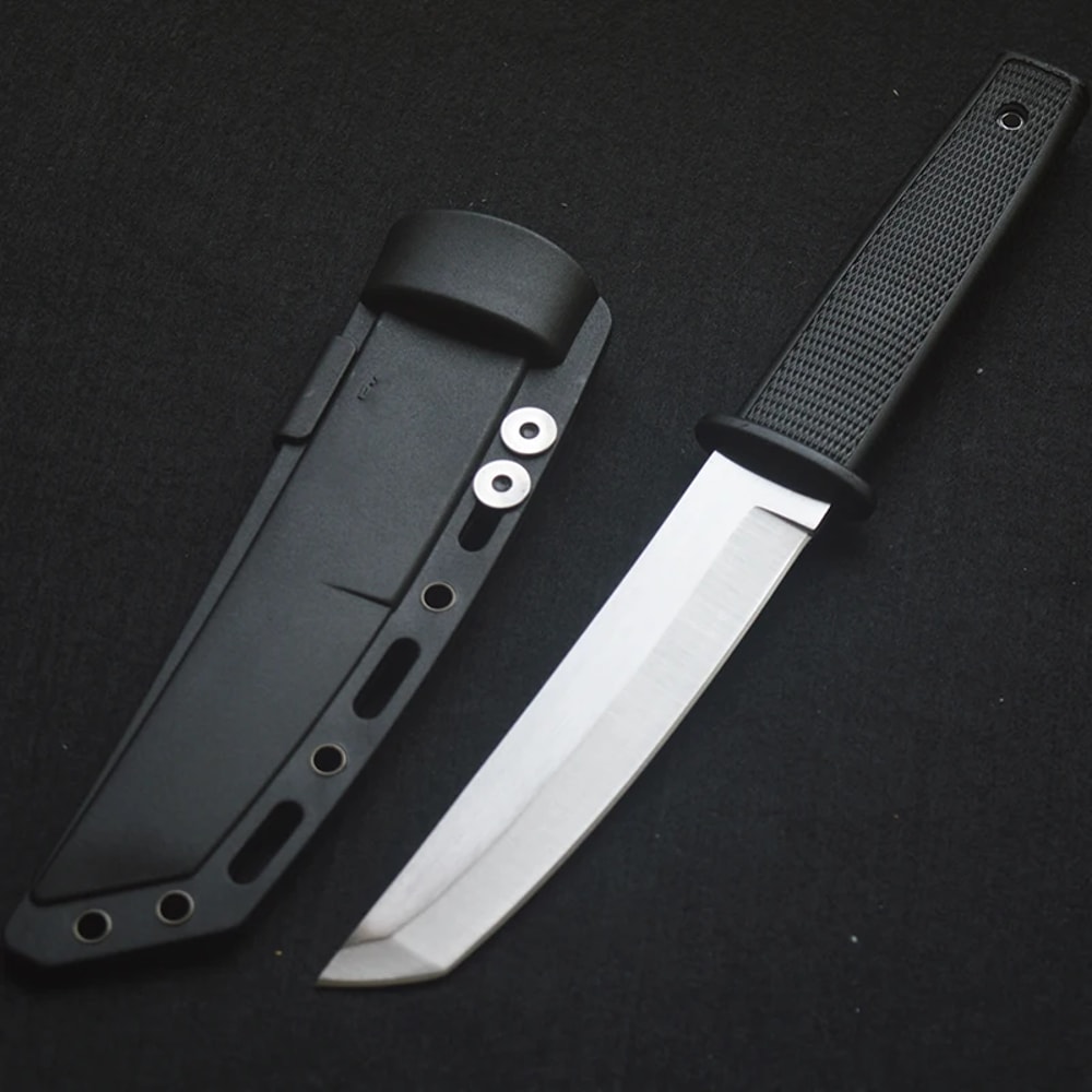 TantoEdge Portable Fixed Blade Knife Outdoor Camping Knife & Survival Knife with ABS Handle