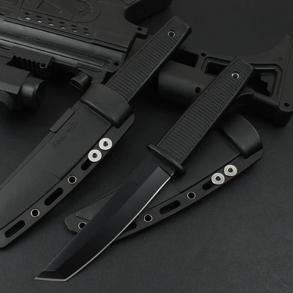TantoEdge Portable Fixed Blade Knife Outdoor Camping Knife & Survival Knife with ABS Handle