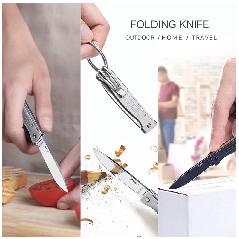 Portable Pocket Folding Knife Durable Outdoor Knife 2