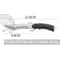 Tactical Survival Fixed Blade Knife High Strength Outdoor & Hunting Tool