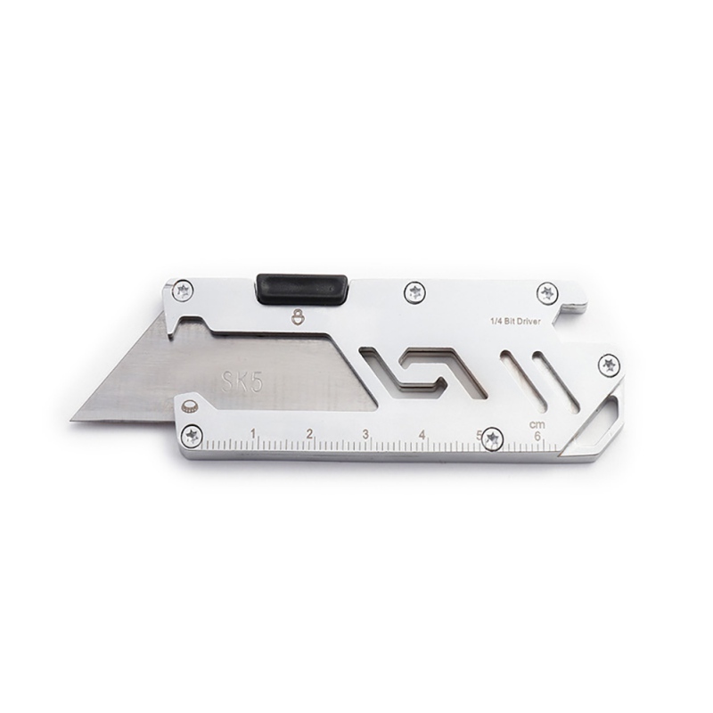 Premium Stainless Steel Folding Knife Multi Function Utility Tool For Camping Hiking 5