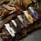 Premium Stainless Steel Folding Knife Multi Function Utility Tool For Camping Hiking 4