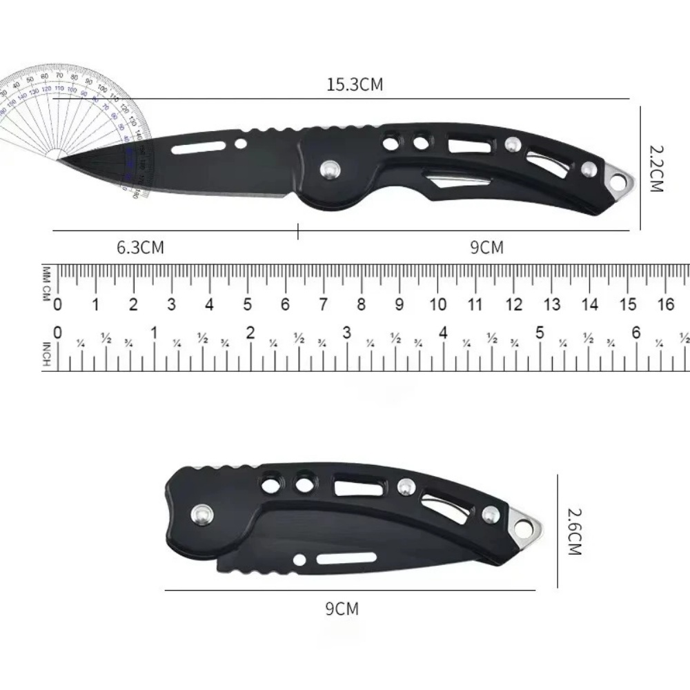 Colorful Folding Pocket Knife Durable Stainless Steel Outdoor Survival Knife