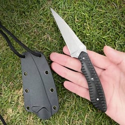 tactical outdoor hunting knife multifunctional camping & self defense blade