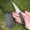 Tactical Outdoor Hunting Knife Multifunctional Camping Self Defense Blade 0