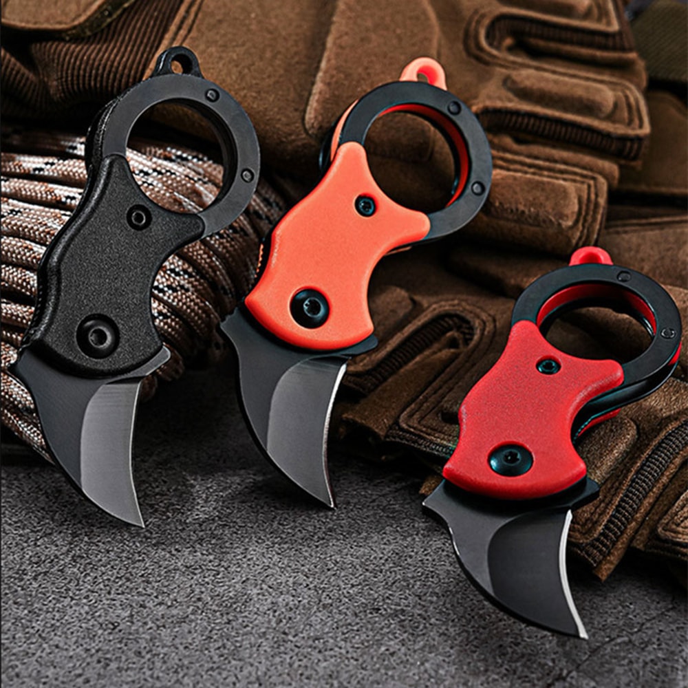 Portable Mini Pocket Knife Key Necklace Survival Tool 0