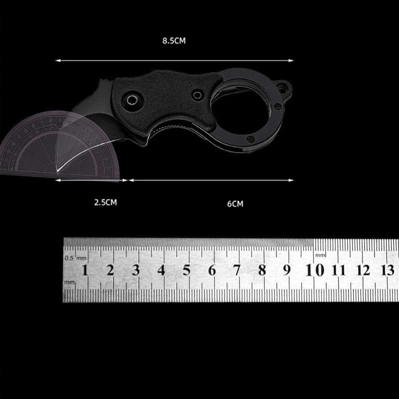Portable Mini Pocket Knife Key Necklace Survival Tool 4