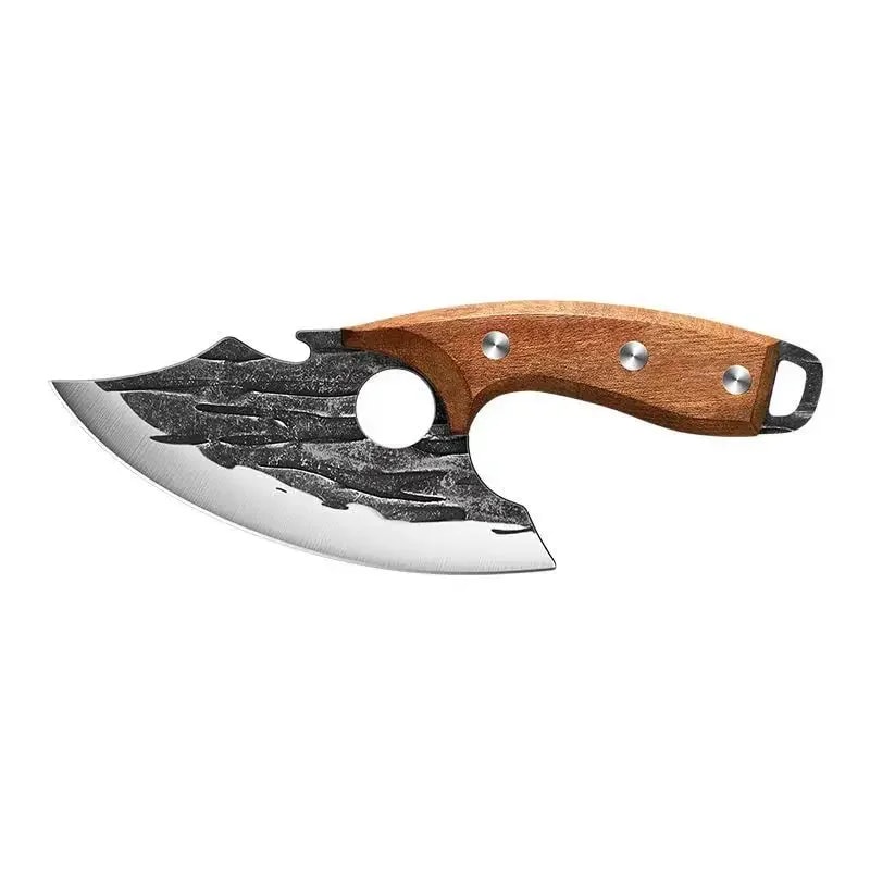 Professional Hand Forged Bone Picking Meat Cutting Knife Outdoor Butcher Tool 0