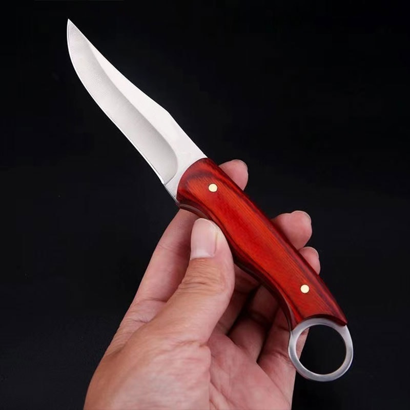 Premium Stainless Steel Fruit Knife Durable Kitchen & Camping Tool