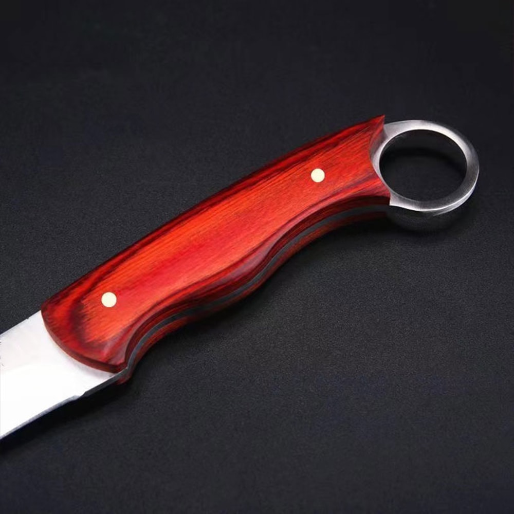 Premium Stainless Steel Fruit Knife Durable Kitchen & Camping Tool