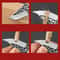 Premium Wooden Handle Camping Knife Sharp Small Utility Knife for Outdoor & Gifts