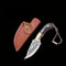 Premium Wooden Handle Camping Knife Sharp Small Utility Knife for Outdoor & Gifts