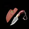 Premium Wooden Handle Camping Knife Sharp Small Utility Knife for Outdoor & Gifts