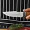Premium Meat Cleaver Knife with Colored Wood Handle for Hunting & Kitchen Use