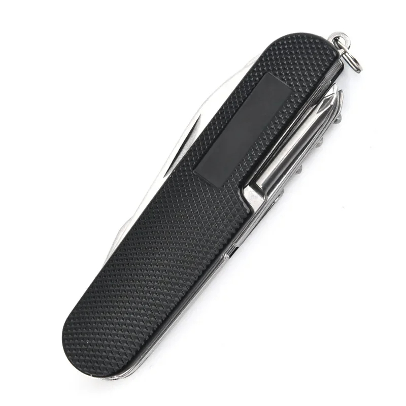 Multi Tool Knife With Wood Handle Compact Folding Pocket Knife 0