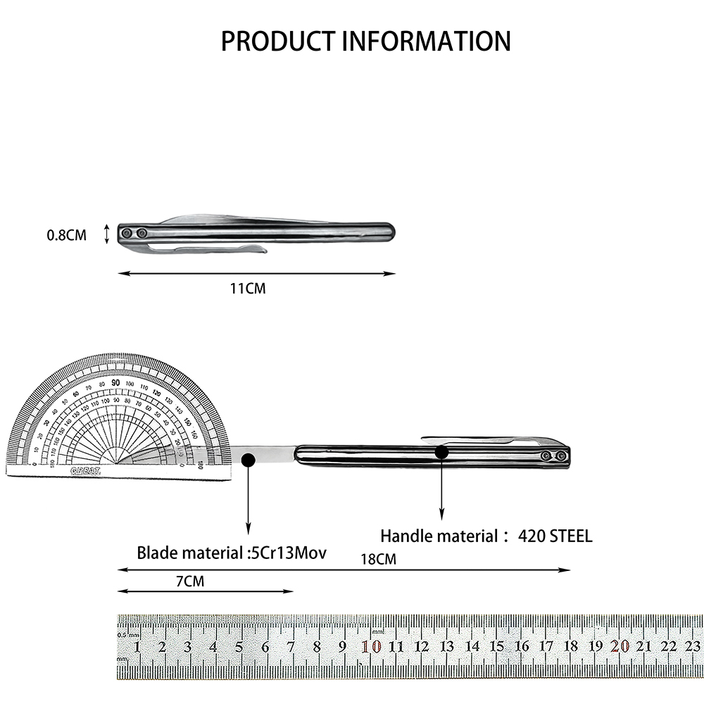 Durable Outdoor Survival Hiking & Camping Multi purpose Knife