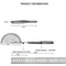 Durable Outdoor Survival Hiking & Camping Multi purpose Knife