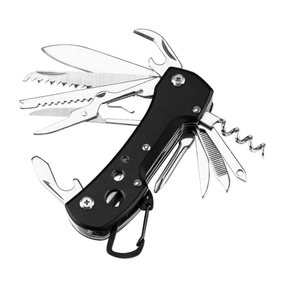 Outdoor Multitool Folding Knife with Scissors & Bottle Opener