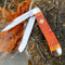 Premium Watchman Trapper Knife Classic Double Blade Folding Pocket Knife 7