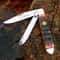 Premium Watchman Trapper Knife Classic Double Blade Folding Pocket Knife 8