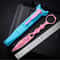 Portable Butterfly Knife Compact Small Straight Knife for Outdoor Adventures