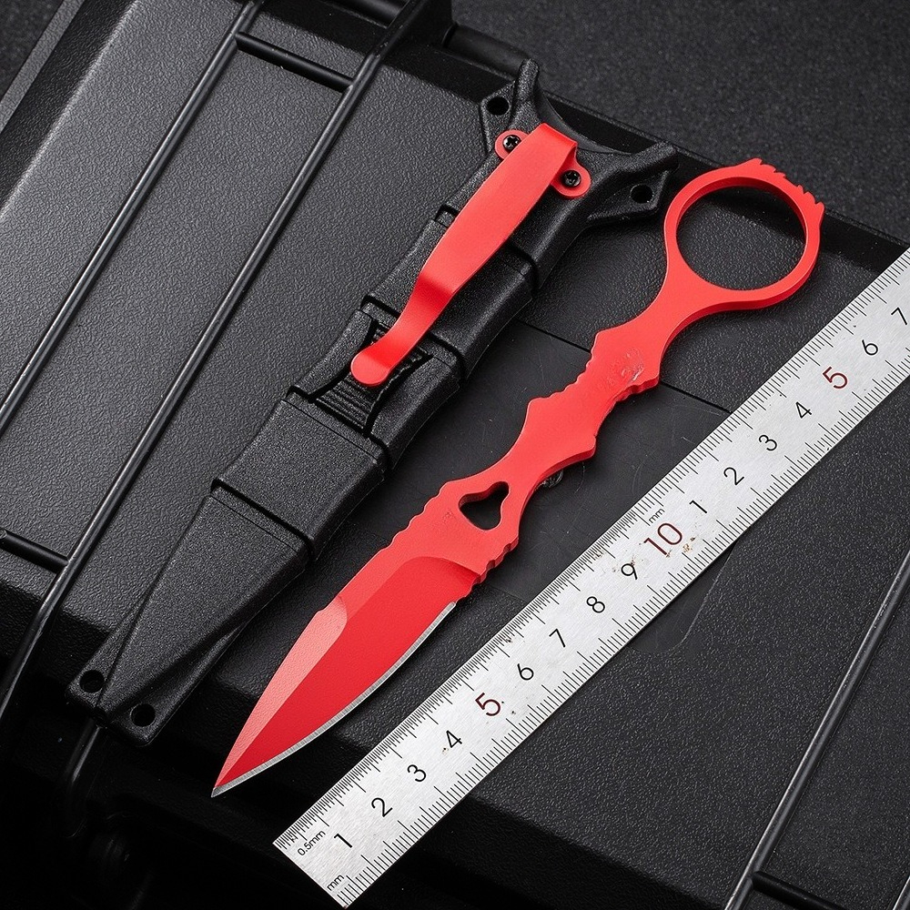 Portable Butterfly Knife Compact Small Straight Knife for Outdoor Adventures