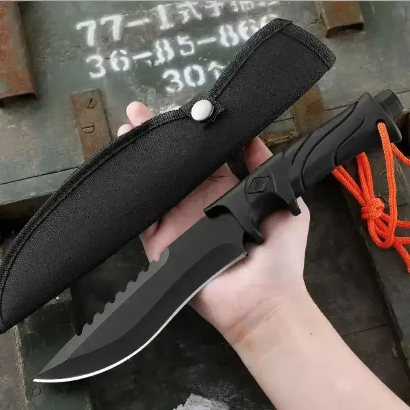 Tactical Outdoor Fixed Blade Knife Multi Purpose Survival Knife For Camping 0