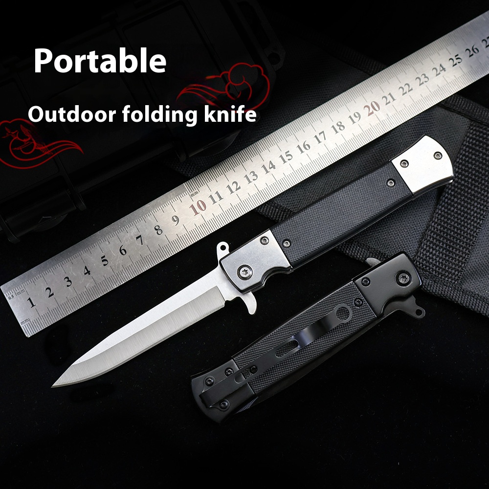 Premium Outdoor Folding Knife Sharp Survival & Camping Knife