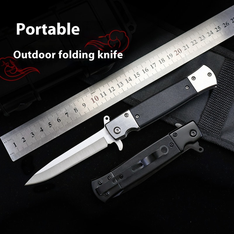 Premium Outdoor Folding Knife Sharp Survival & Camping Knife