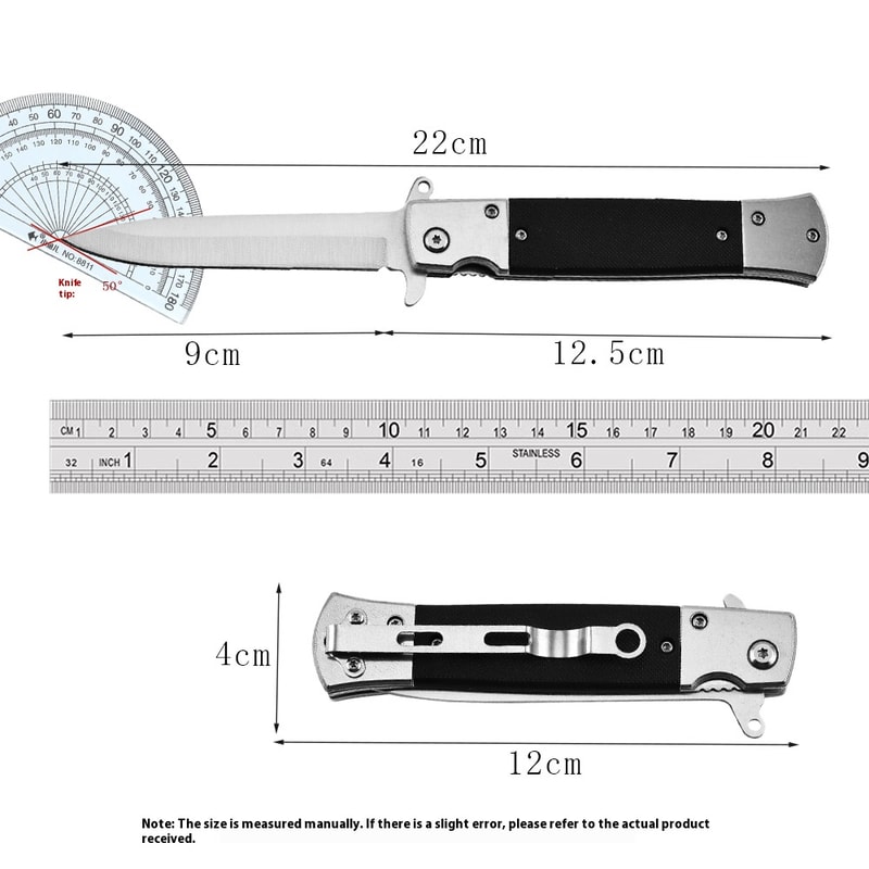 Premium Outdoor Folding Knife Sharp Survival & Camping Knife