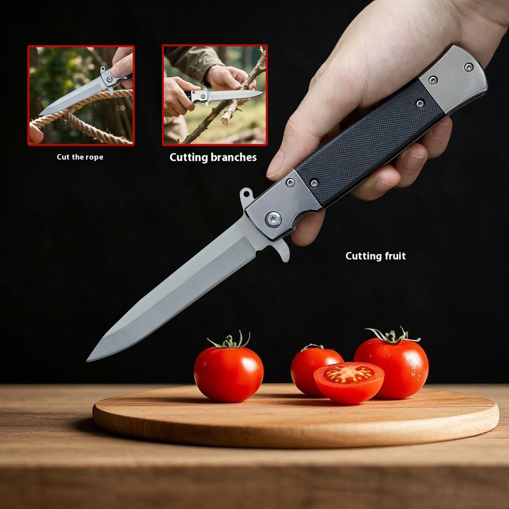 Premium Outdoor Folding Knife Sharp Survival & Camping Knife