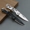 Mini Folding Knife Portable Stainless Steel Pocket Knife for Camping & Self Defense